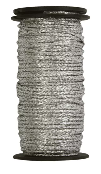 Kreinik Vintage Silver Medium Fly Tying Tube MT001V
