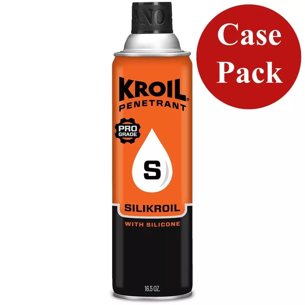 Kroil Silikroil Penetrant – Aerosol – 16.5oz Can with Silicone *Case of 12