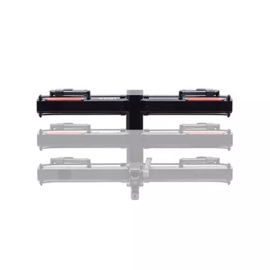 KUAT Piston Pro X Add On LED Dual Ratchet Platform Rack with Kashima - Galaxy Gray (PXAG)