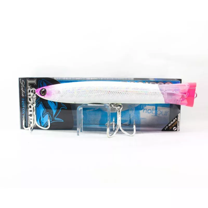 Labana Studio Bocaboo 230 mm 140 grams Floating Lure Zombie White (0440)
