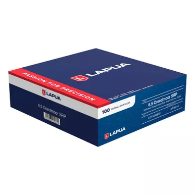 Lapua 6.5 Creedmoor Small Rifle Brass 100 Count