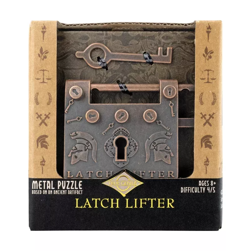 Latch Lifter Trick Lock– Unlock Roman Ingenuity with This Clever Historical Puzzle