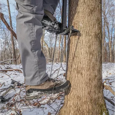 Latitude Outdoors AX-ASSA Single Step Aider, Brown