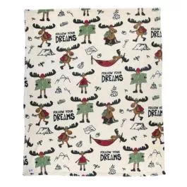 Lazy One Follow Dreams Travel Blanket
