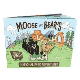 Lazy One Moose & Bear’s Seek/Find Book