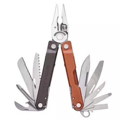 Leatherman Burnt Sienna Rebar with Nylon Sheath Multitool