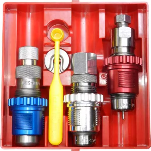 Lee Carbide 3-die Set .40sw – W/breech Lock Bushings