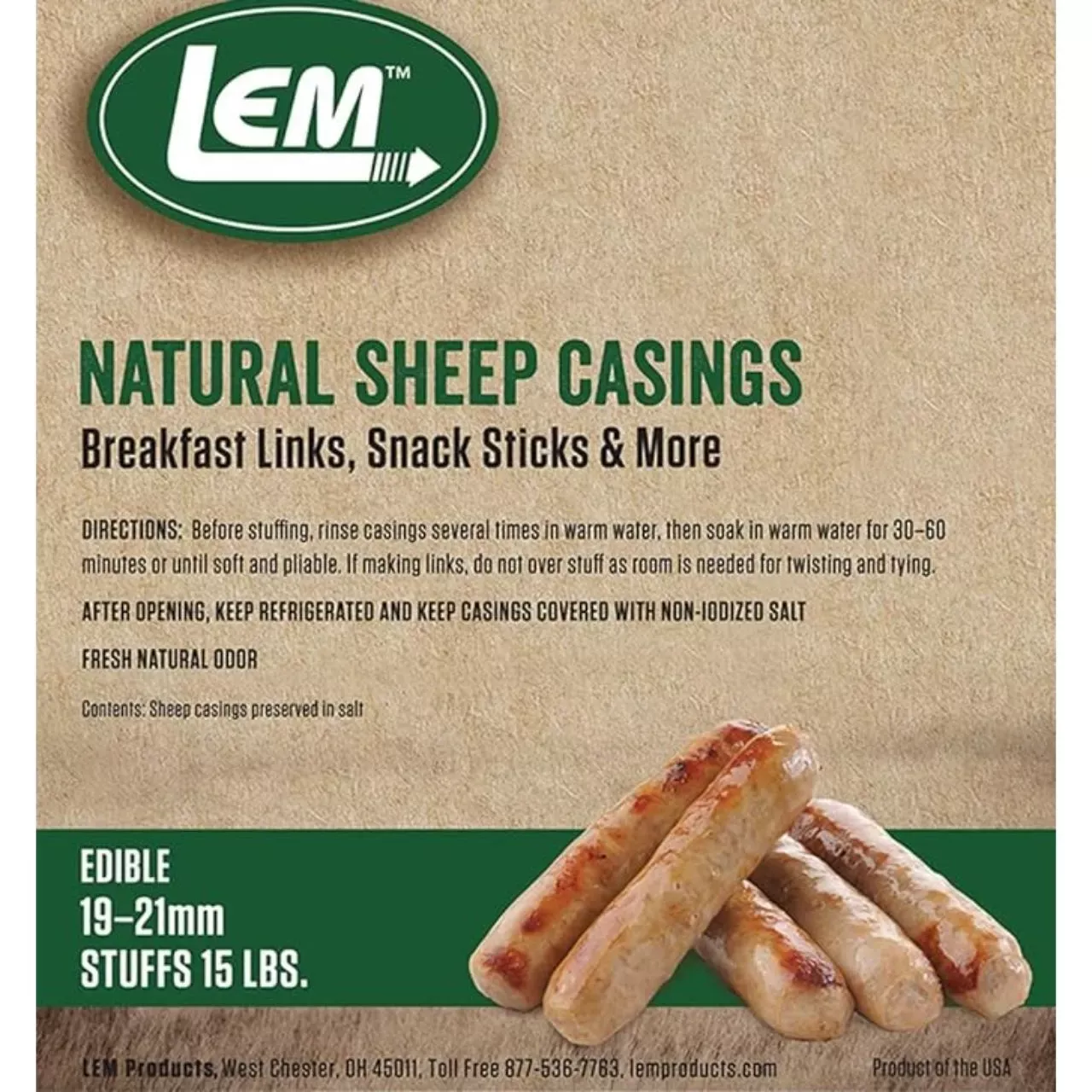 LEM Products Natural Sheep Castings