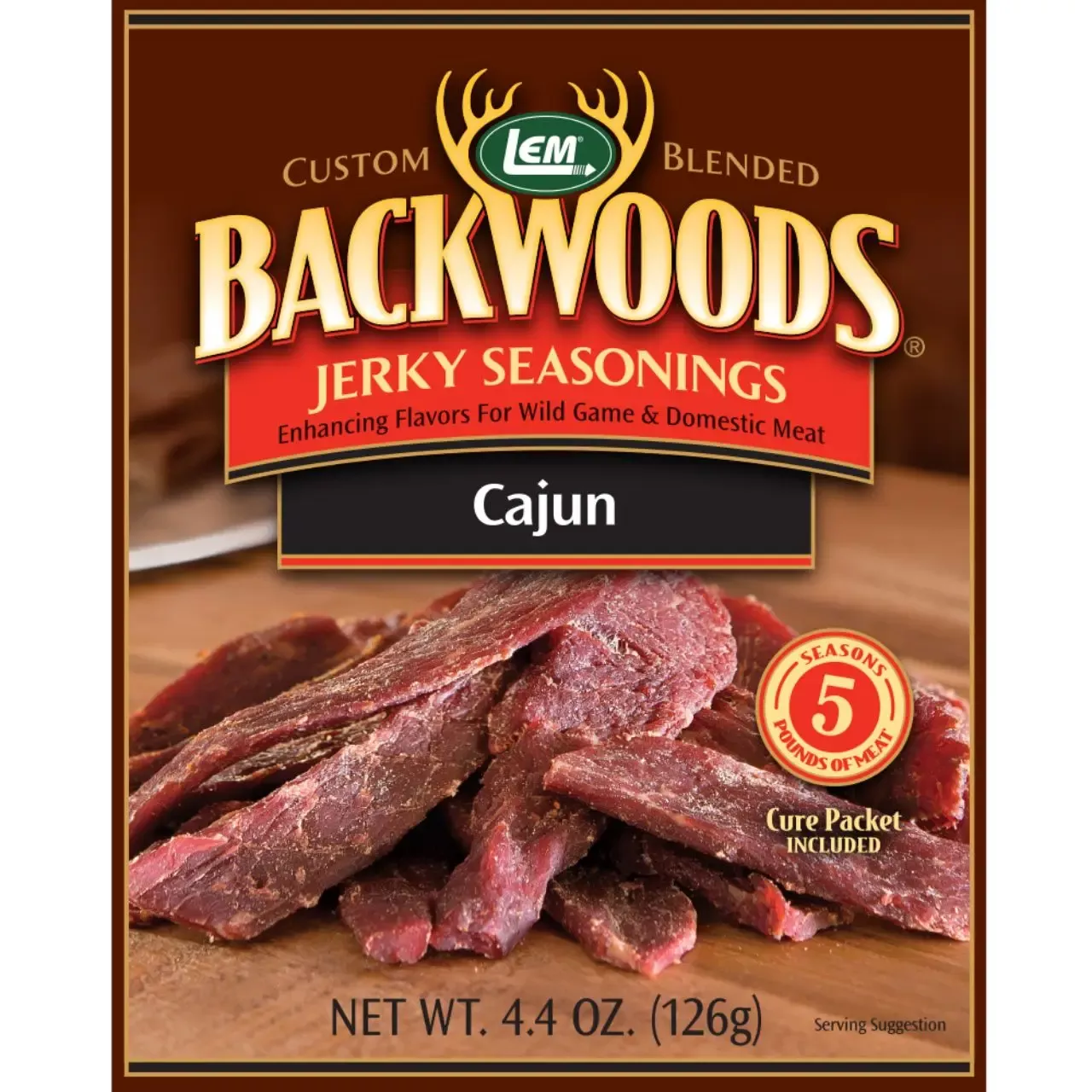 LEM Projects Backwoods Cajun Jerky Seasoning