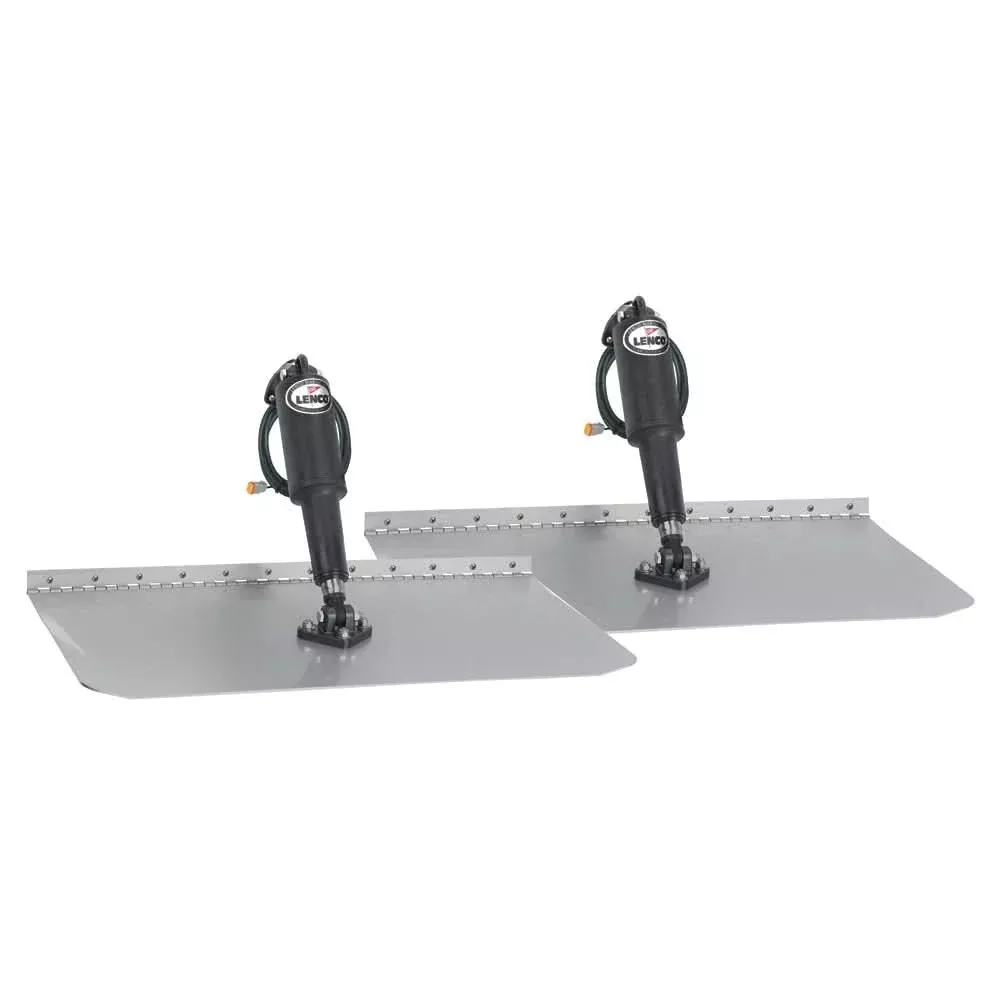 Lenco 12″ x 36″ Standard Trim Tab Kit without Switch Kit 12V – 15011-101