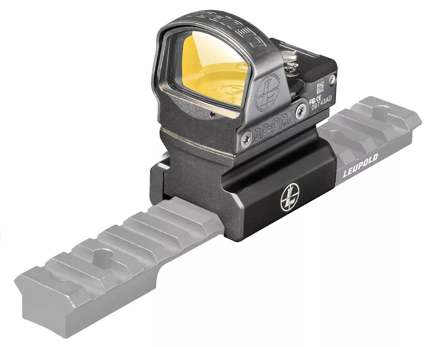 Leupold DeltaPoint Pro w/AR Mount 1x 2.5 Red Dot Reticle