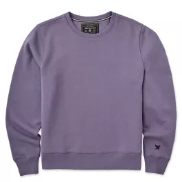 Life Is Good Women’s Solid Good Vibes Crew – Dusk Purple – S