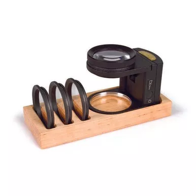 Lightning Powder 5-1055 5X Lighted Magnifier w/ Henry Disk