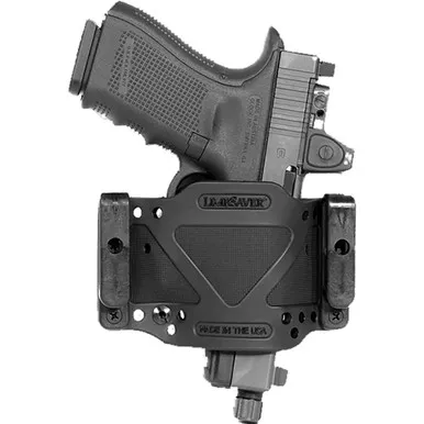 Limbsaver 12562 Cross-Tech Holster, Black, Compact, Leather, Clip-On