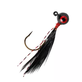 Lindy B-Max Little Nipper Jig - 1/32 oz. - Black