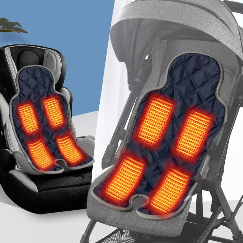 LITEGUEST USB Heated Stroller Seat PadWinter Baby Seat Warmer