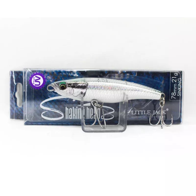 Little Jack Shaking Heads 78mm 21 grams Sinking Lure 04 (8034)