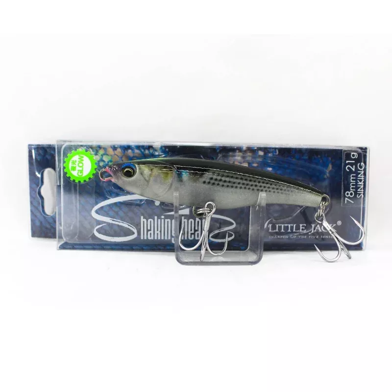 Little Jack Shaking Heads 78mm 21 grams Sinking Lure 06 (8058)