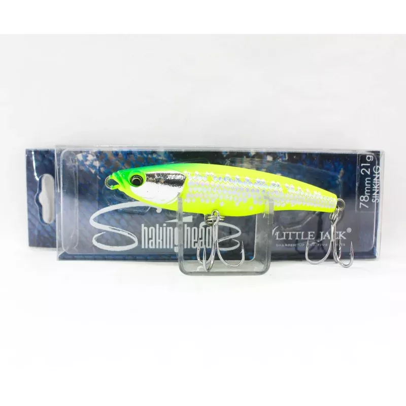 Little Jack Shaking Heads 78mm 21 grams Sinking Lure 08 (8072)