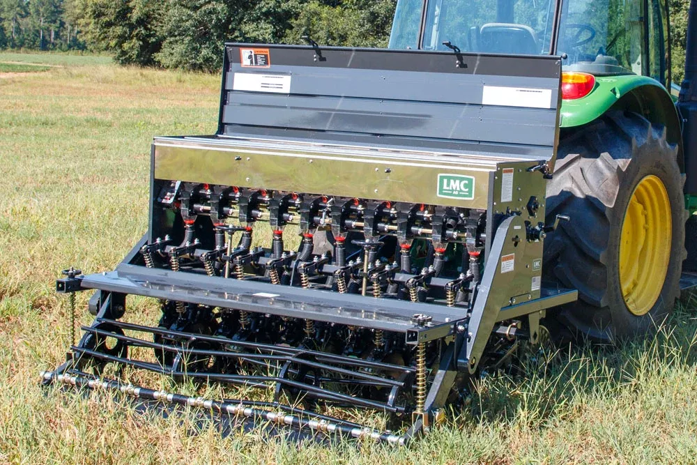 LMC AG 55″ & 78″ No-Till Grain Drill | With Rolling Basket Drive | 35 – 55HP For Tractor