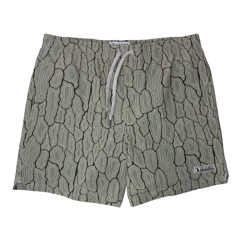 Local Boy Men’s Swim Trunks – Topo Timber #L1600013TTIM