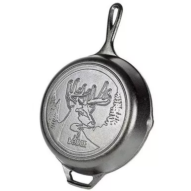 Lodge Manufacturing Wildlife Series 10.25In Skillet W/Deer L8Skwldr