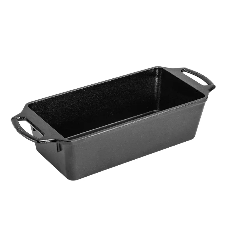 Lodge Seasoned Cast Iron Large Loaf Pan #BW10LP