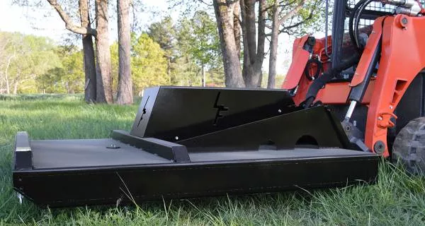 Loflin Fabrication Closed Front Brush Cutter | 60″ Width | 2 Blade | Hydraulic Flow 12 To 43 GPM | For Skid Steer