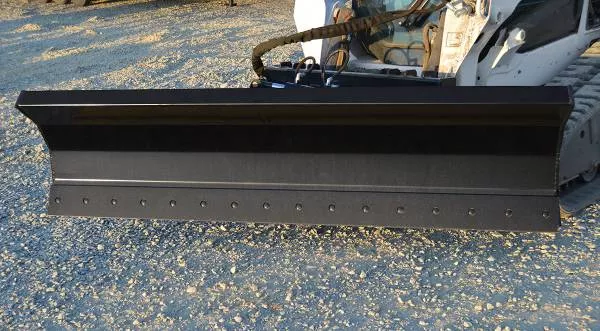 Loflin Fabrication Dozer Blade | 83″ & 94″ Widths | Hydraulic Angle & Tilt | For Skid Steer