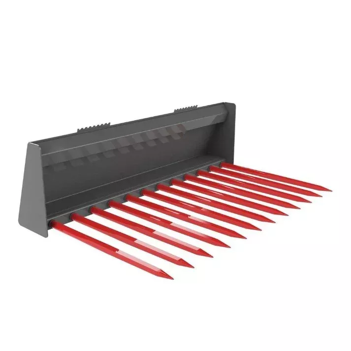 Loflin Fabrication Manure Fork | 72″ Width | For Skid Steers