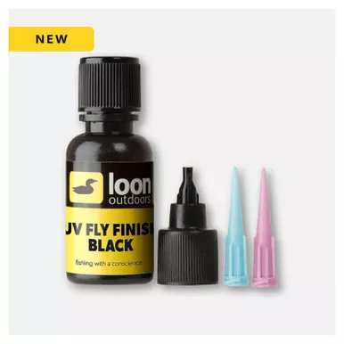 Loon UV Fly Finish – 1/2oz – Black Black