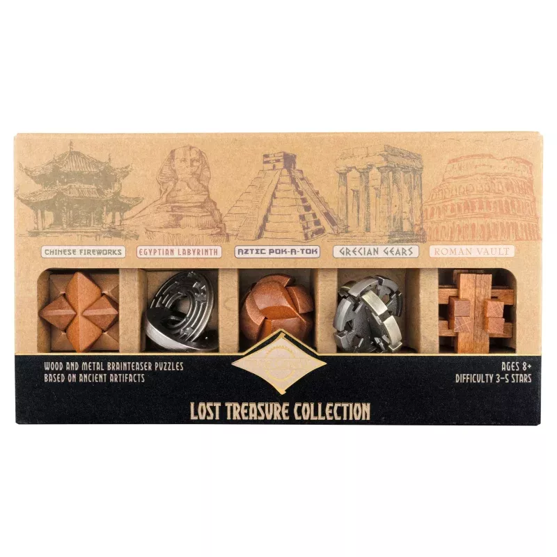 Lost Treasure Collection – 5-Pack of Brainteasers