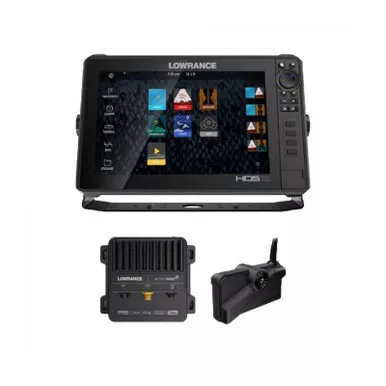 LOWRANCE HDS-12 LIVE + ACTIVE TARGET BUNDLE Black