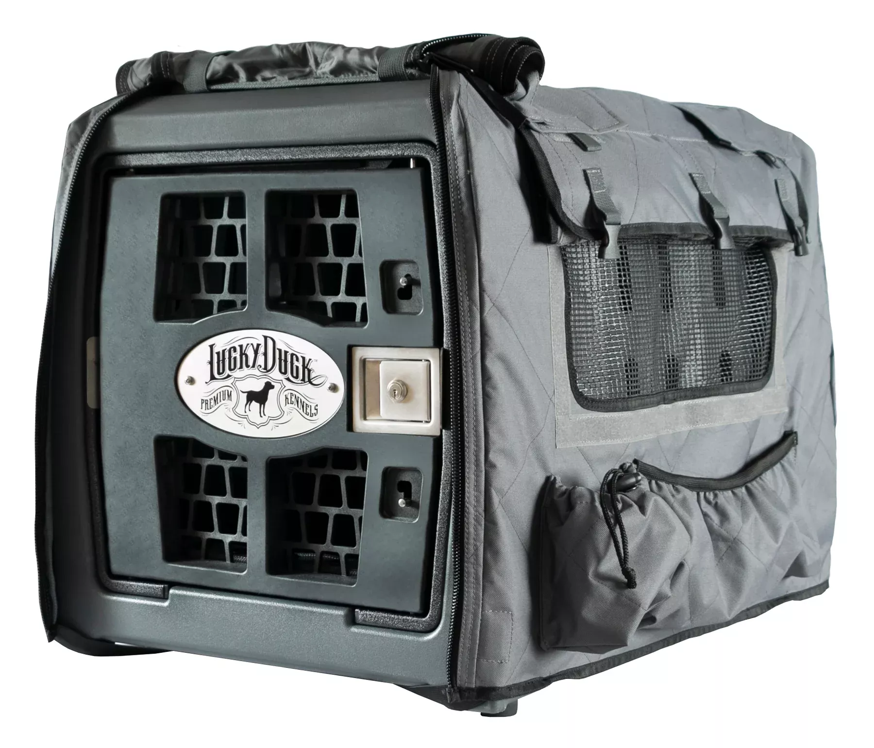Lucky Duck Kennel Cover, Intermediate – Insulated 600D #21-71425-6