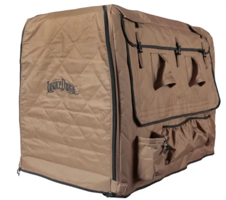 Lucky Duck Kennel Cover Large – Tan #21-70725-8