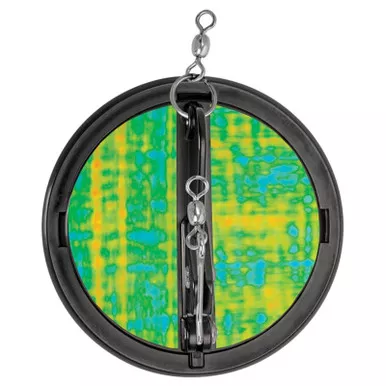 Luhr-Jensen 3-1/4″ Dipsy Diver Black/Black Bottom Moon Jelly