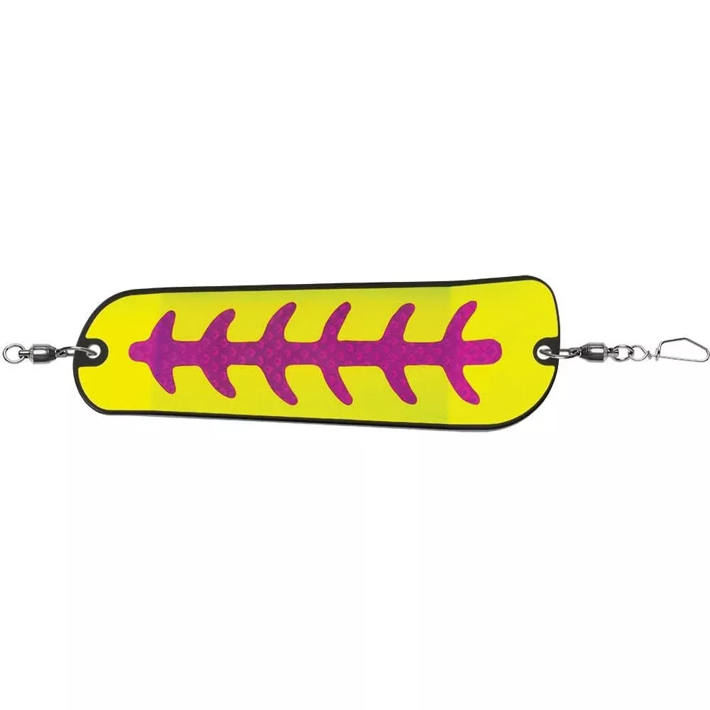 Luhr-Jensen Money Roll Flasher 11-Inch Nuclear Carbon Glow for Enhanced Visibility and Durability – 5860-011-1758