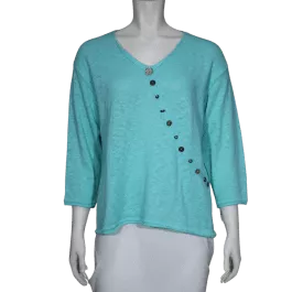 Lulu-B Women's Button Sweater