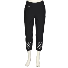 Lulu-B Women’s Cut Out Capri