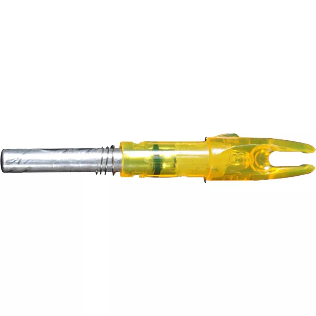 Lumenok Lighted Nocks Hd Orange S 3 Pk.