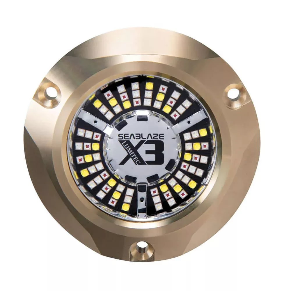 Lumitec SeaBlaze X3 LED Underwater Light – Spectrum – 101946