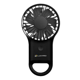 LuxPro Rechargeable Personal Fan | LP531 - Black