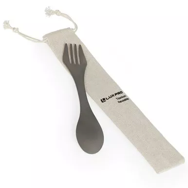 LUXPRO Reusable Titanium Spork