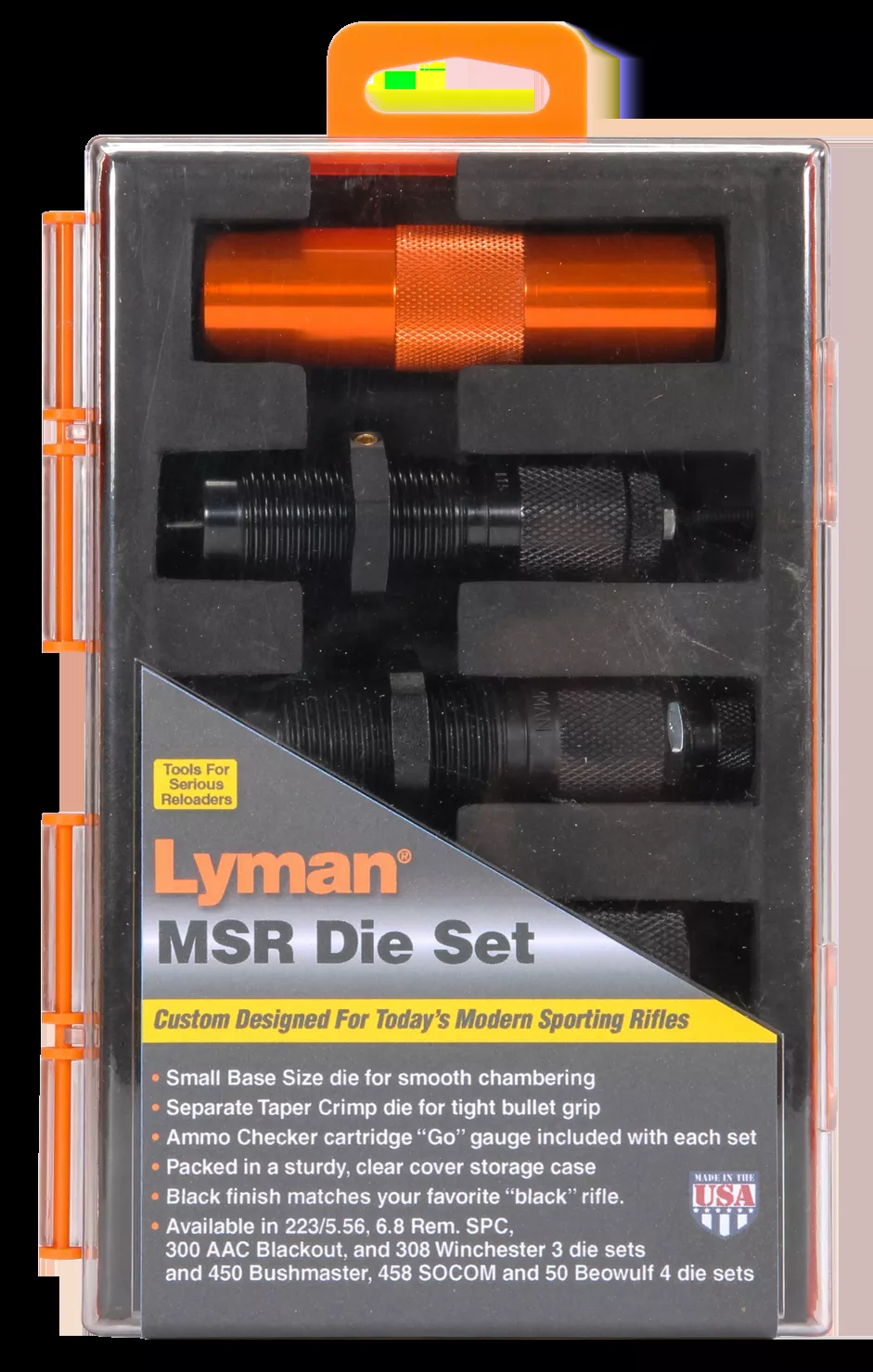 Lyman MSR Precision Die System 458 SOCOM Bushmaster