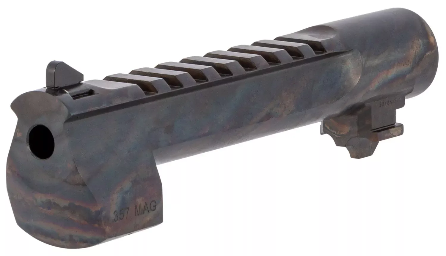 Magnum Research OEM Replacement Barrel 357 Mag 6" Color Case Hardened Finish Steel Material with Fixed Front Sight & Picatinny Rail for Desert Eagle Mark XIX