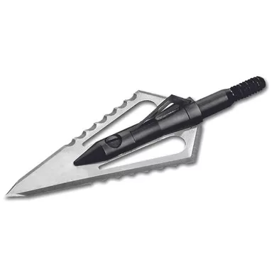 Magnus SBC100-4 Stinger Buzzcut Broadheads, 4 Blade, 100 Grain, Black, 3 Pack