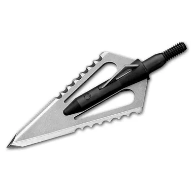 Magnus SBC125-4 Stinger Buzzcut Broadheads, 4 Blade, 125 Grain, Black, 3 Pack