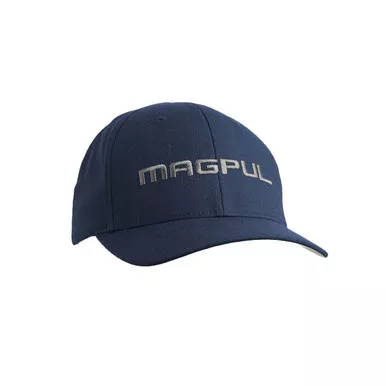 MAGPUL Wordmark Stretch Fit Navy Hat (MAG1103-410)