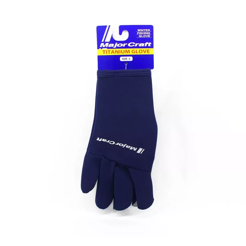 Major Craft Titanium Gloves MCTG3-3L/NV Size L Navy (4083)