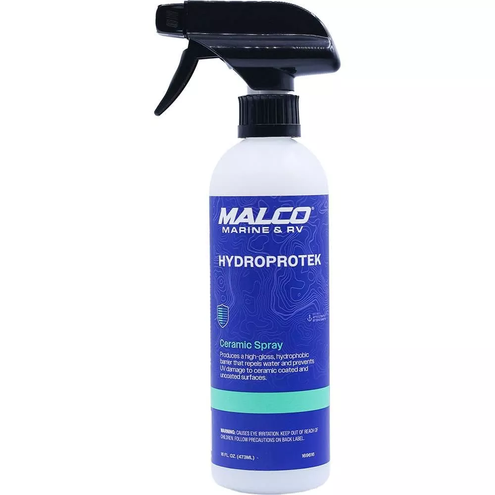 Malco HydroProtek Ceramic Spray – 16oz for Watercraft and Recreational Vehicles – 169616